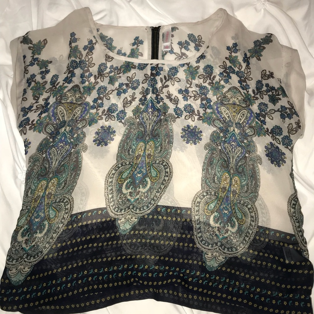 Printed top - Picture 1 of 2